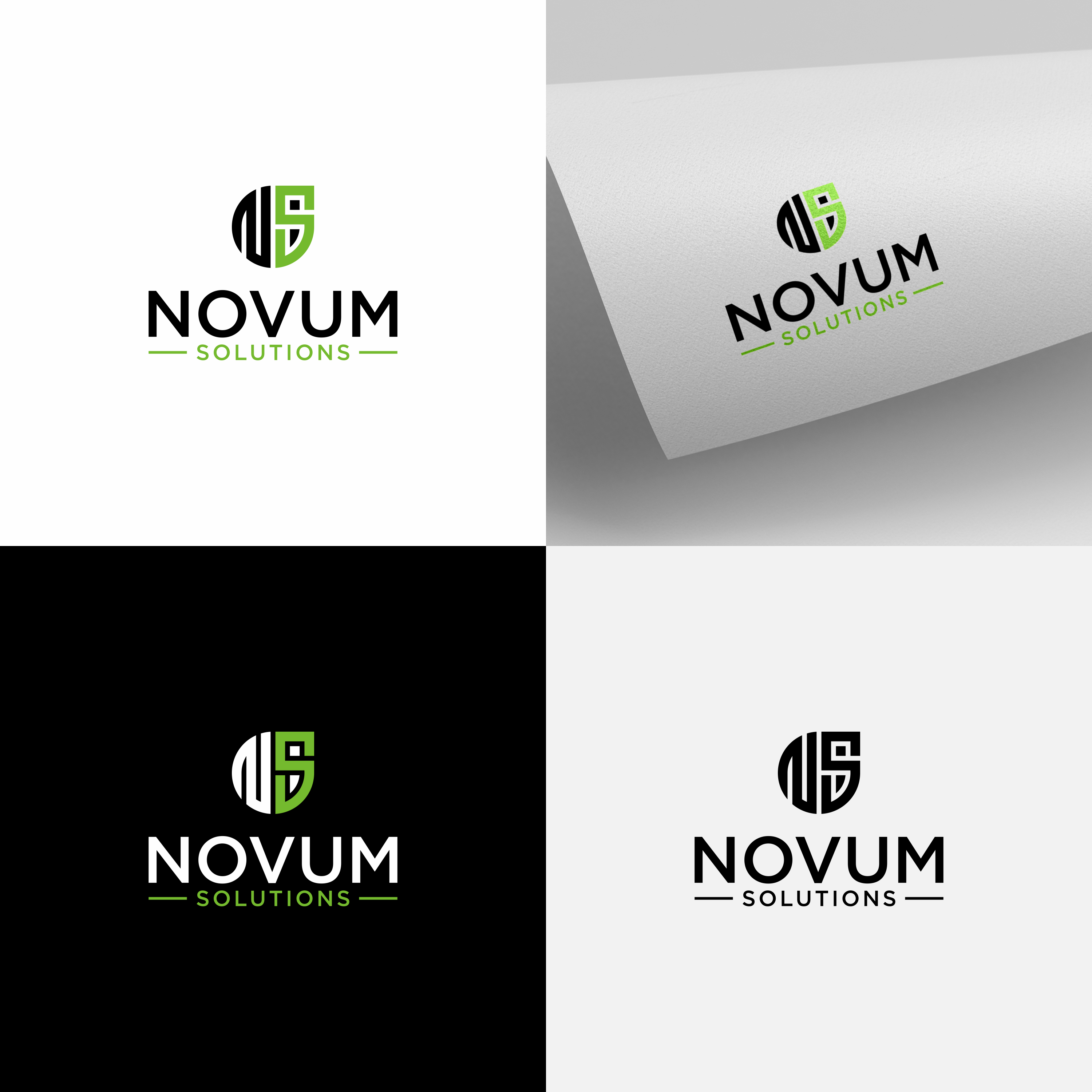 Logo Design by Dylan Z.R for Novum Solutions Pty Ltd | Design #32574396