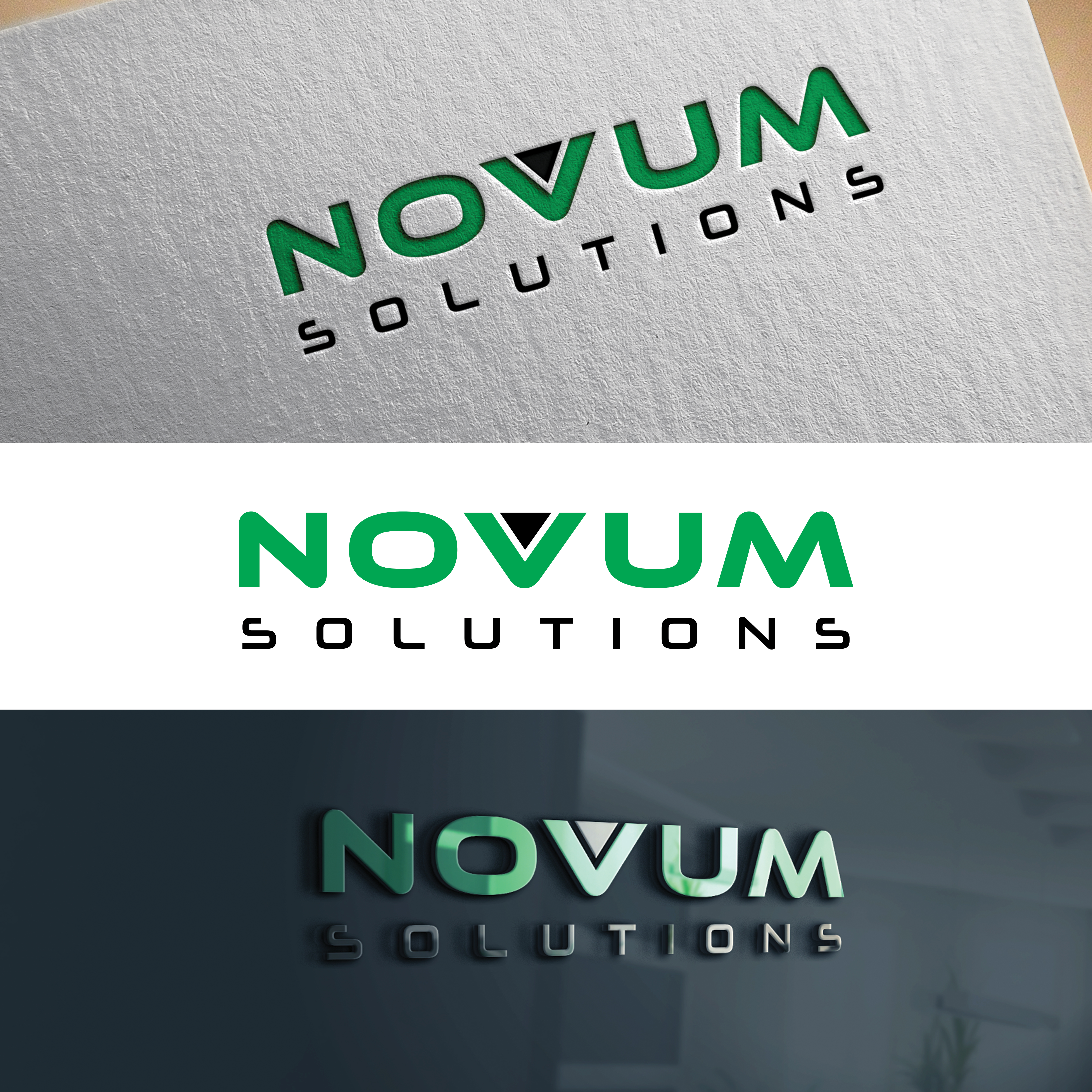 Logo Design by Md Hasibur Rahman for Novum Solutions Pty Ltd | Design #32656396