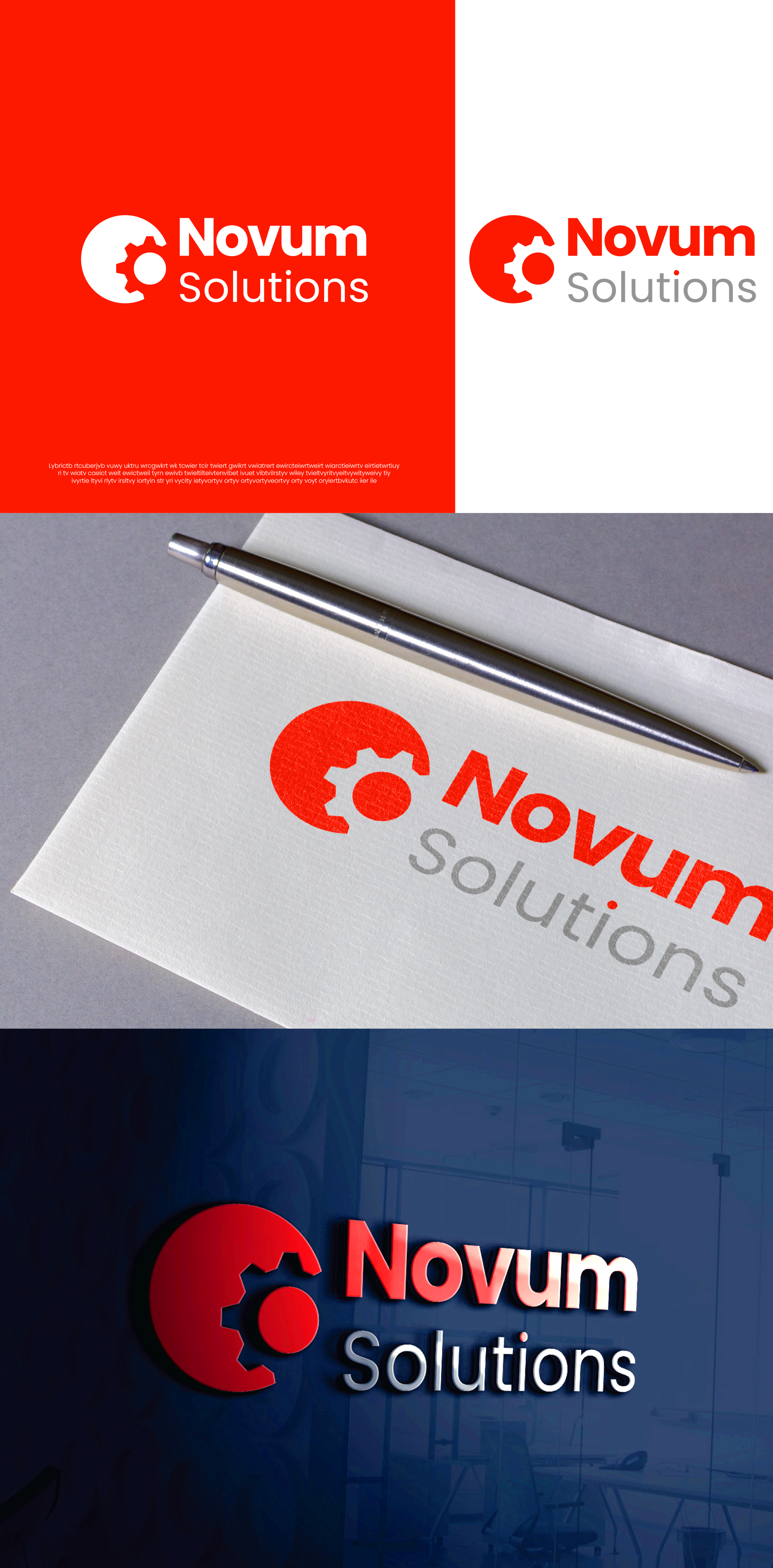 Logo Design by CanDoDesign for Novum Solutions Pty Ltd | Design #32570482