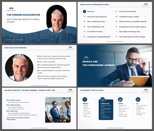 PowerPoint Design by pb for Hands On Angel LLC | Design: #32573384