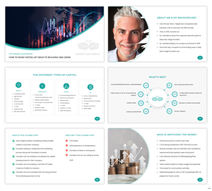 PowerPoint Design by pb for Hands On Angel LLC | Design: #32575554