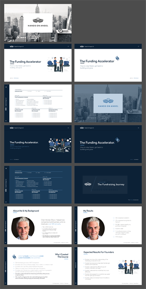 PowerPoint Design by Kelechi Design for Hands On Angel LLC | Design: #32575717