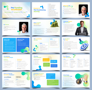Diseño de PowerPoint por Graphic Guy para Hands On Angel LLC | Diseño #32573432