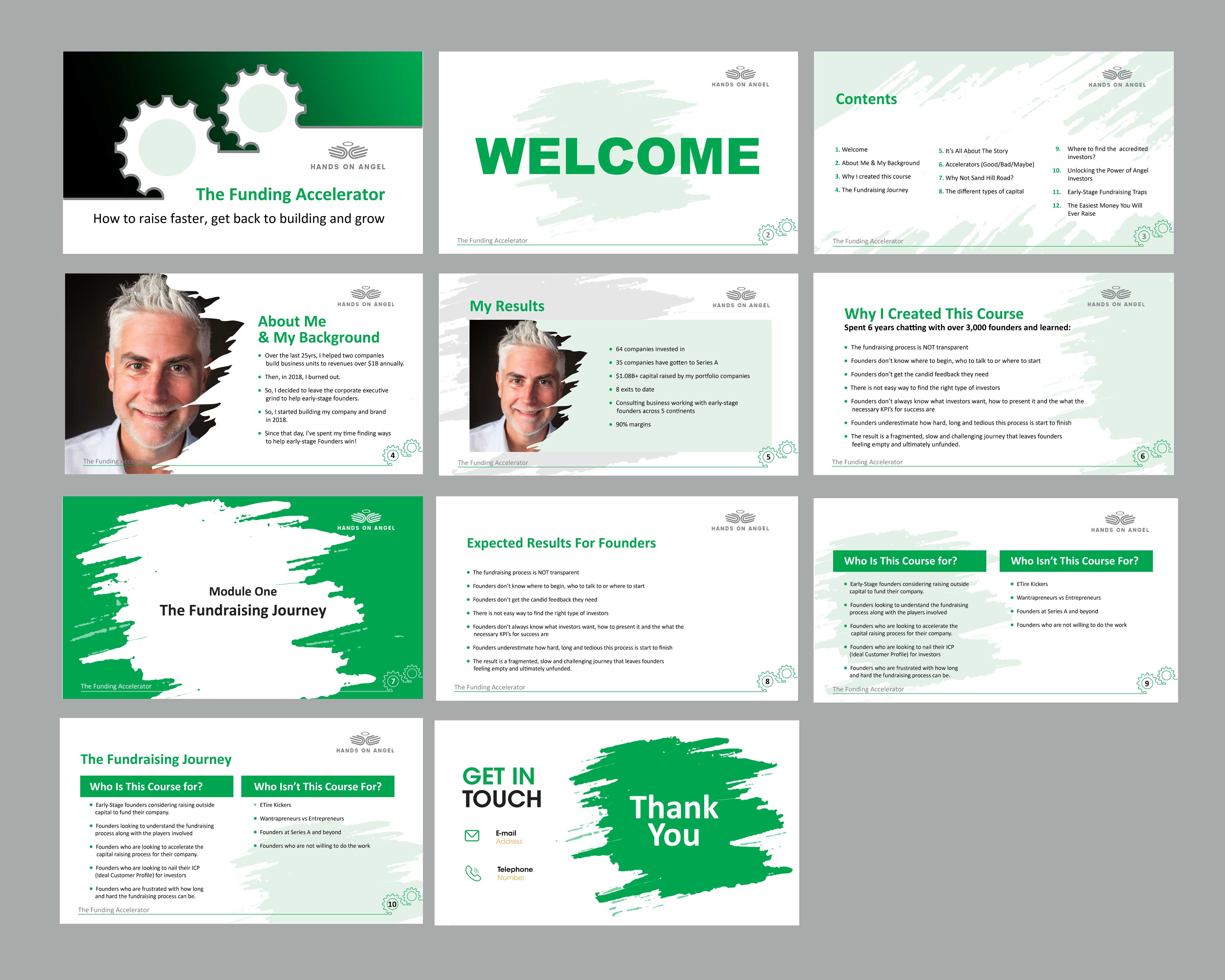 PowerPoint-Design von Creative D2024 für Hands On Angel LLC | Design #32573225