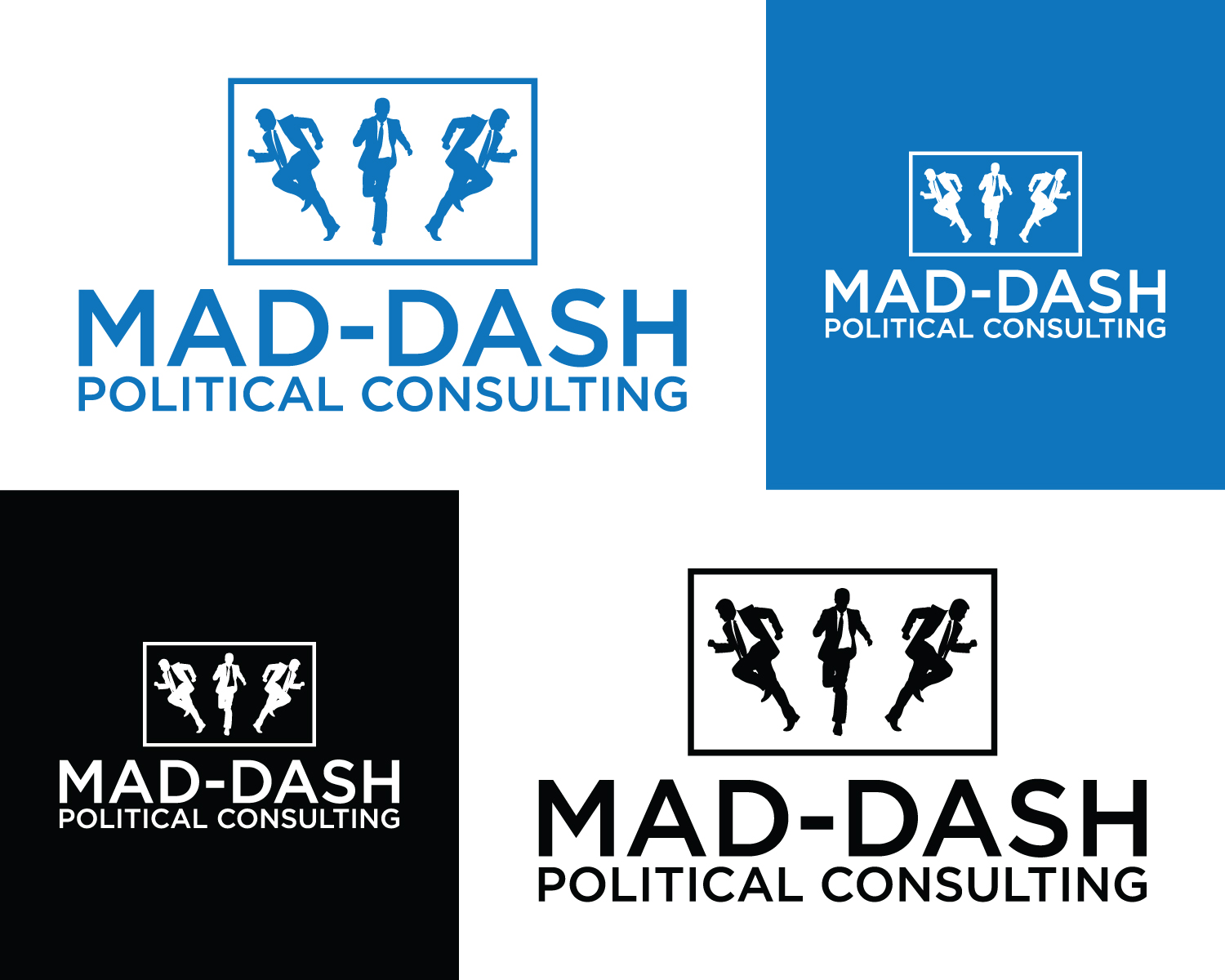 Logo Design by Box Graphic for Mad-Dash Political Consulting | Design #32576787