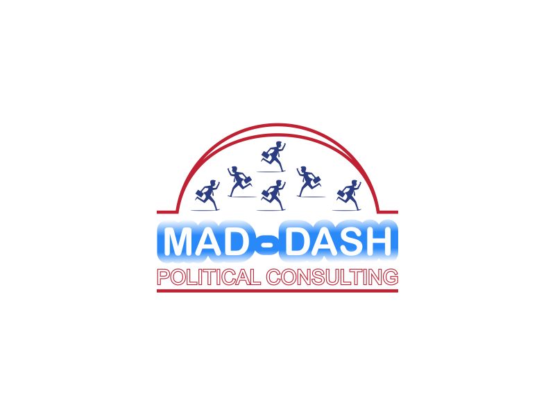 Logo-Design von rahma 5 für Mad-Dash Political Consulting | Design #32570514