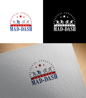 Logo Design by RA-bica for Mad-Dash Political Consulting | Design: #32572168