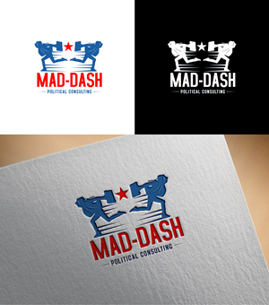 Logo Design by RA-bica for Mad-Dash Political Consulting | Design: #32572169