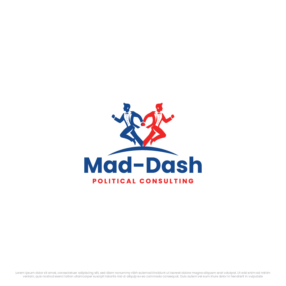 Logo Design by Kayla. for Mad-Dash Political Consulting | Design #32570624