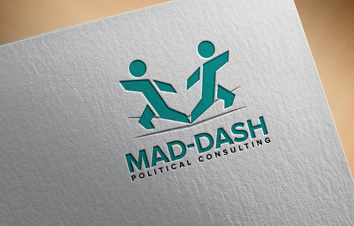 Logo Design by 4tech services for Mad-Dash Political Consulting | Design #32575390