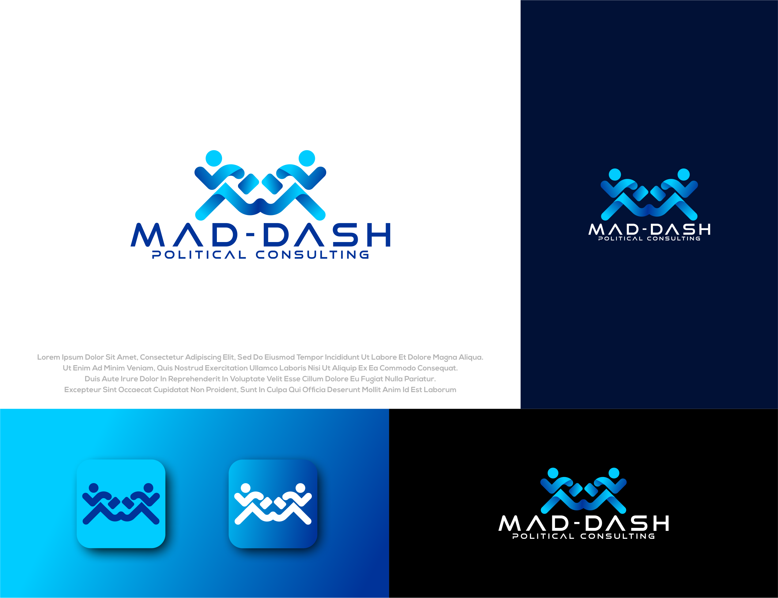 Logo Design by Aditya.DwiRama for Mad-Dash Political Consulting | Design #32574574