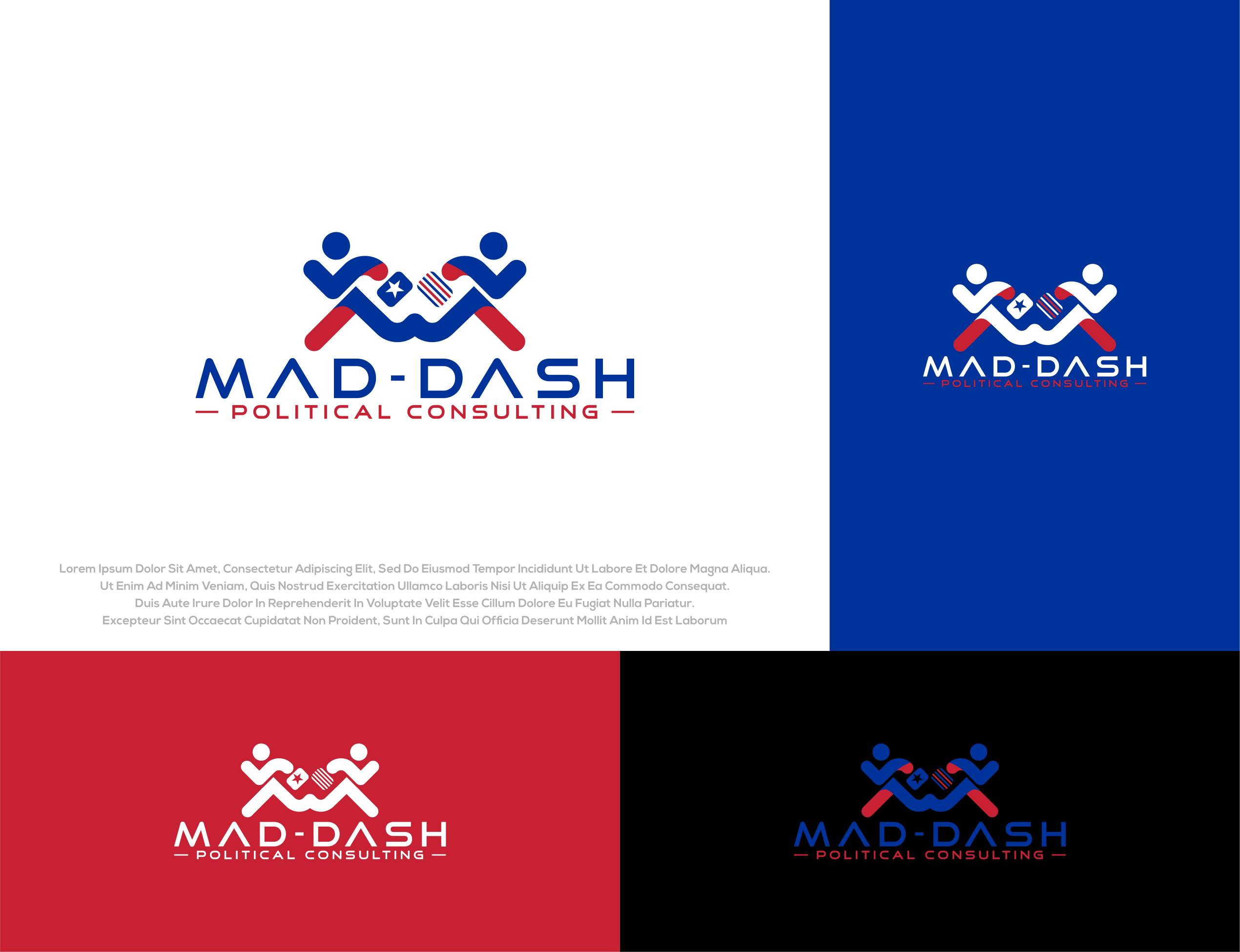 Diseño de Logo por Aditya.DwiRama para Mad-Dash Political Consulting | Diseño #32610950
