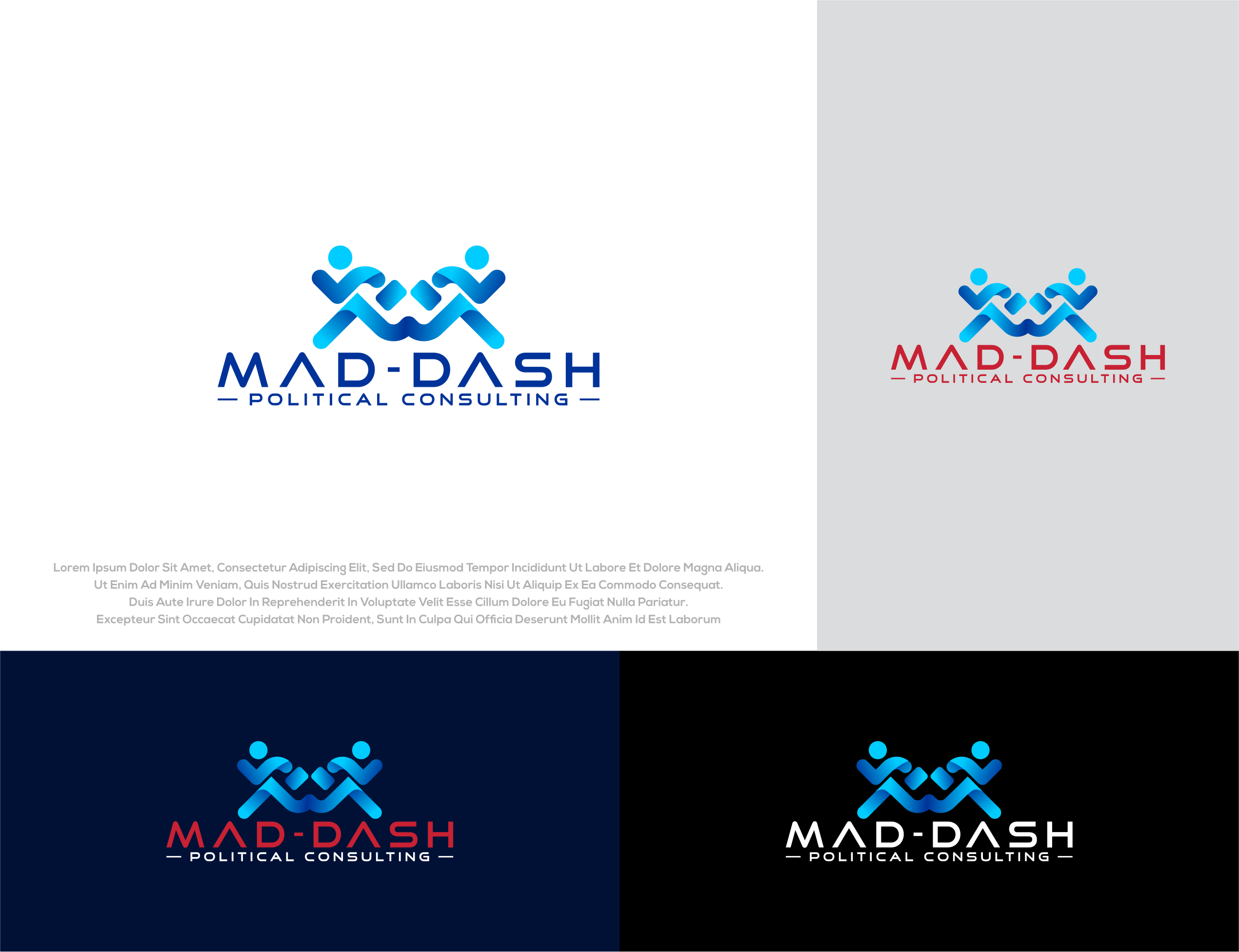 Logo Design by Aditya.DwiRama for Mad-Dash Political Consulting | Design: #32614358