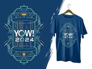 T-shirt Design by Letterdot for YOW! Conference | Design #32616010