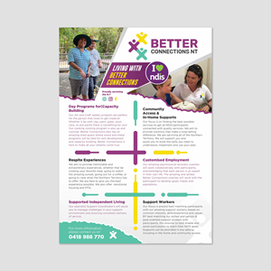 Flyer Design by san.ty for Better Connections NT | Design: #32588284