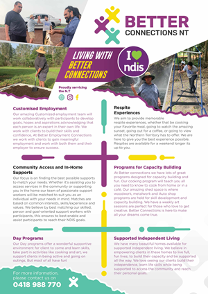 Flyer Design by san.ty for Better Connections NT | Design: #32635503