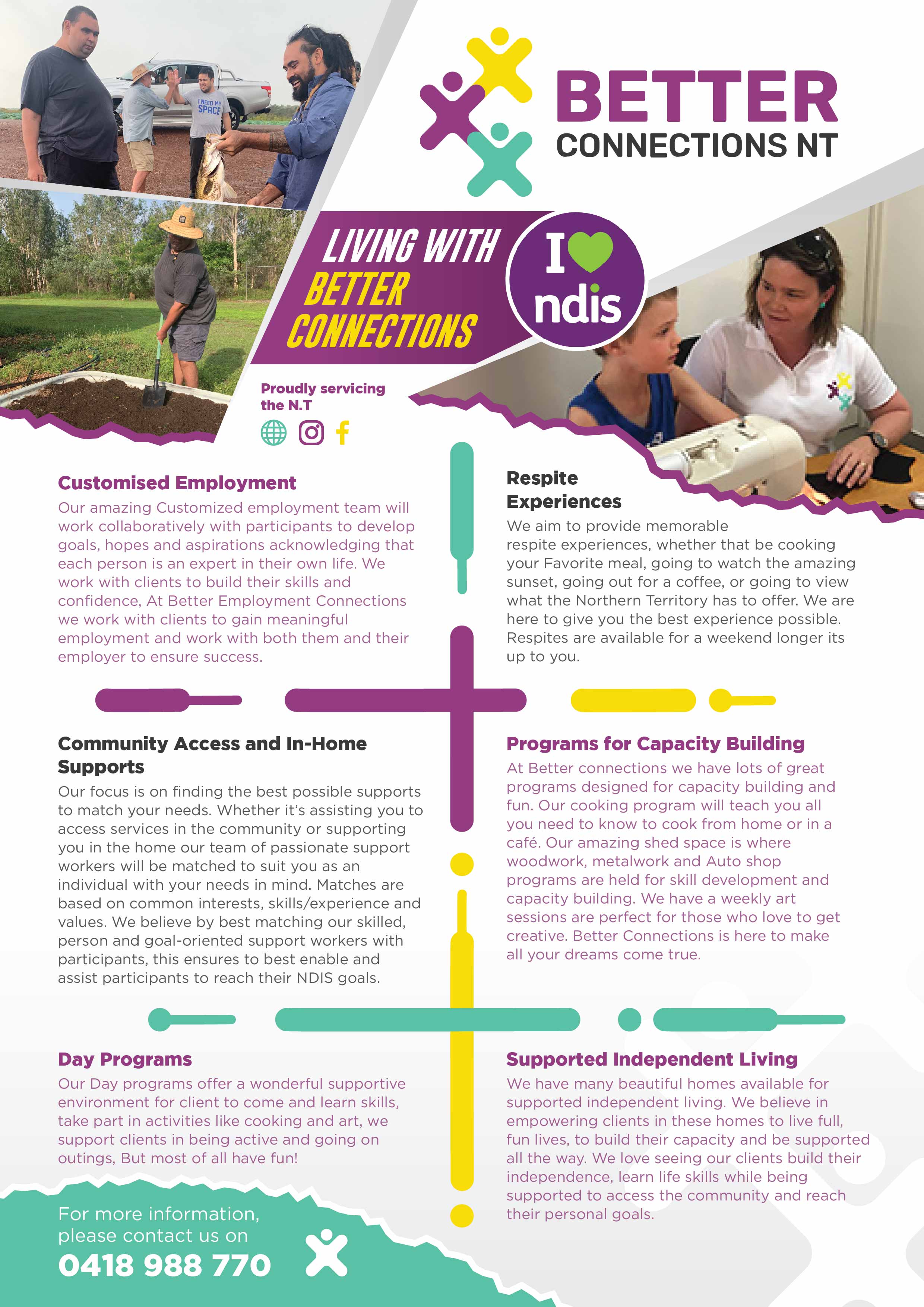 Flyer Design by san.ty for Better Connections NT | Design #32635610