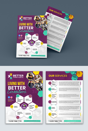 Flyer Design by debdesign for Better Connections NT | Design: #32587540