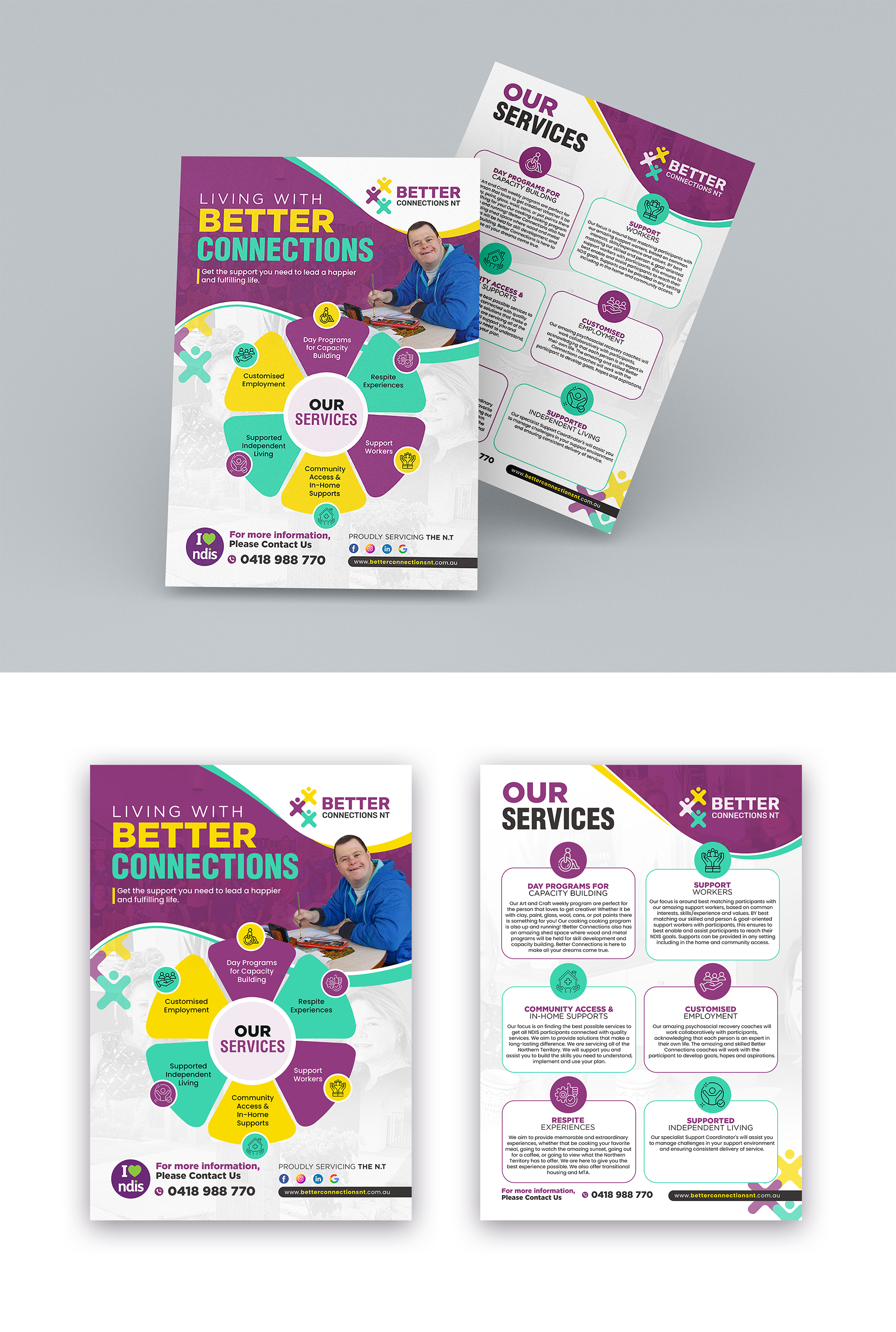 Flyer Design by debdesign for Better Connections NT | Design #32587593