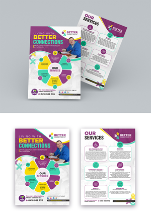 Flyer Design by debdesign for Better Connections NT | Design: #32587593