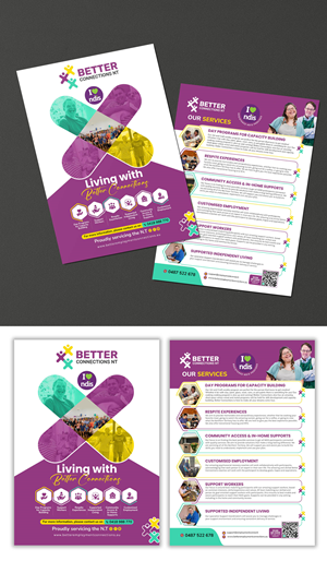 Flyer Design by debdesign for Better Connections NT | Design: #32587674