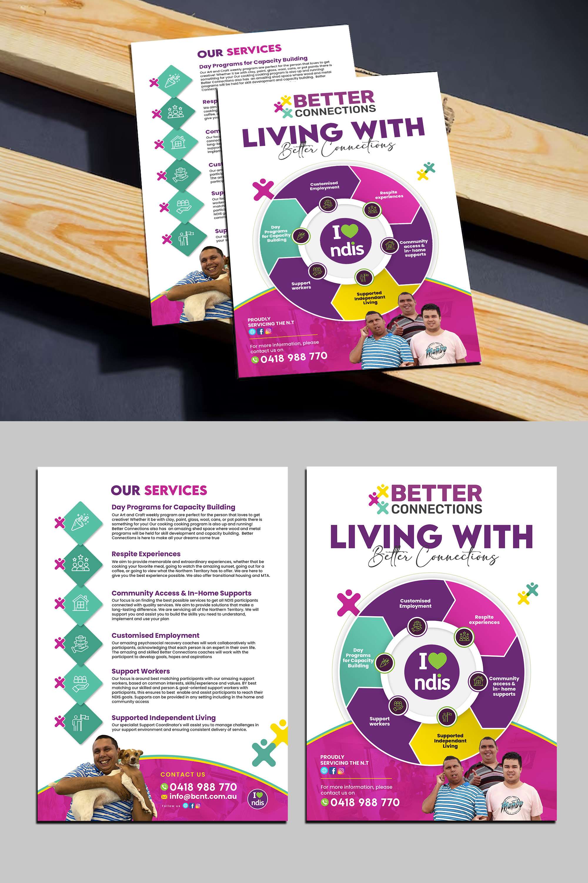 Flyer Design by debdesign for Better Connections NT | Design #32587866