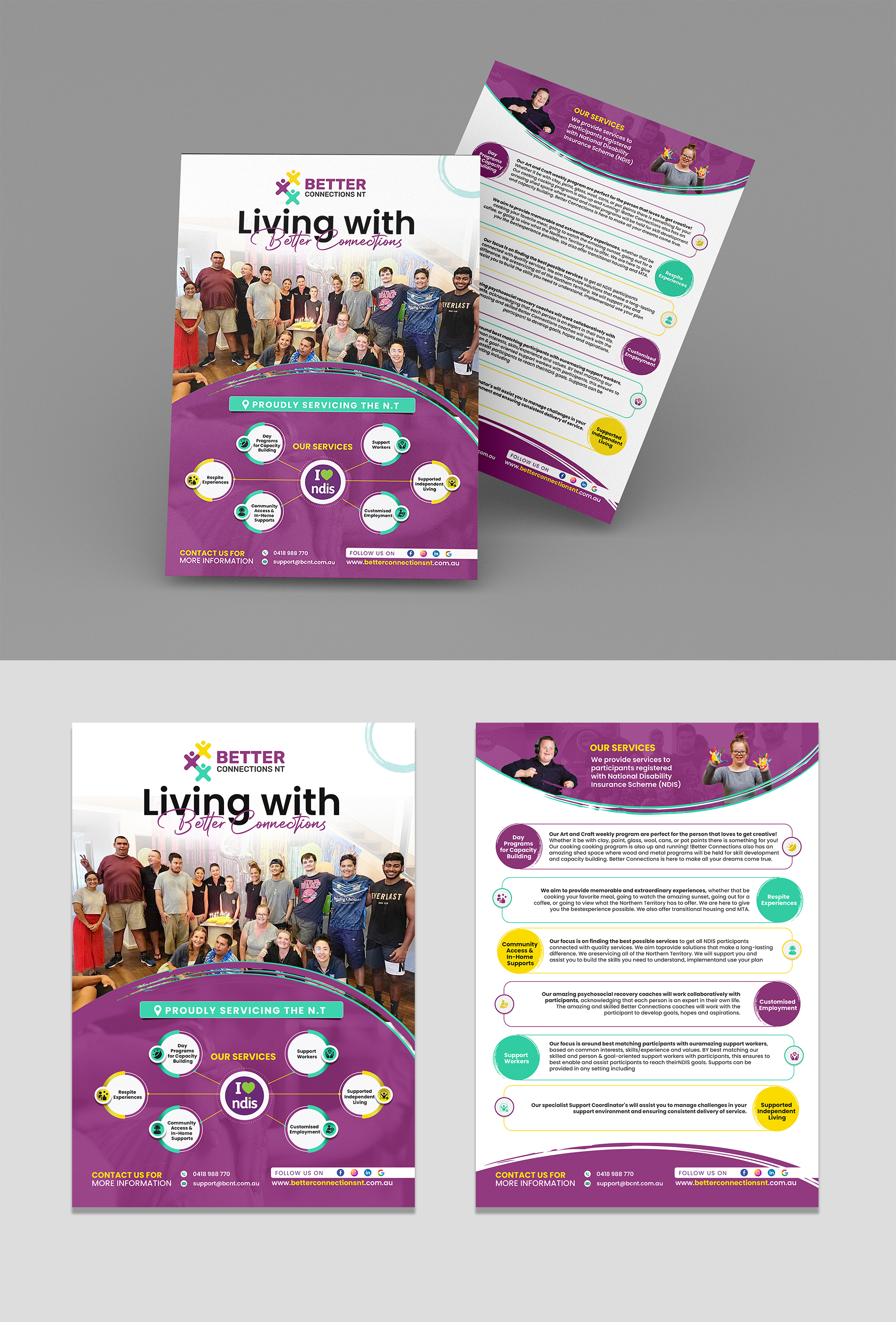 Flyer Design by debdesign for Better Connections NT | Design #32587913