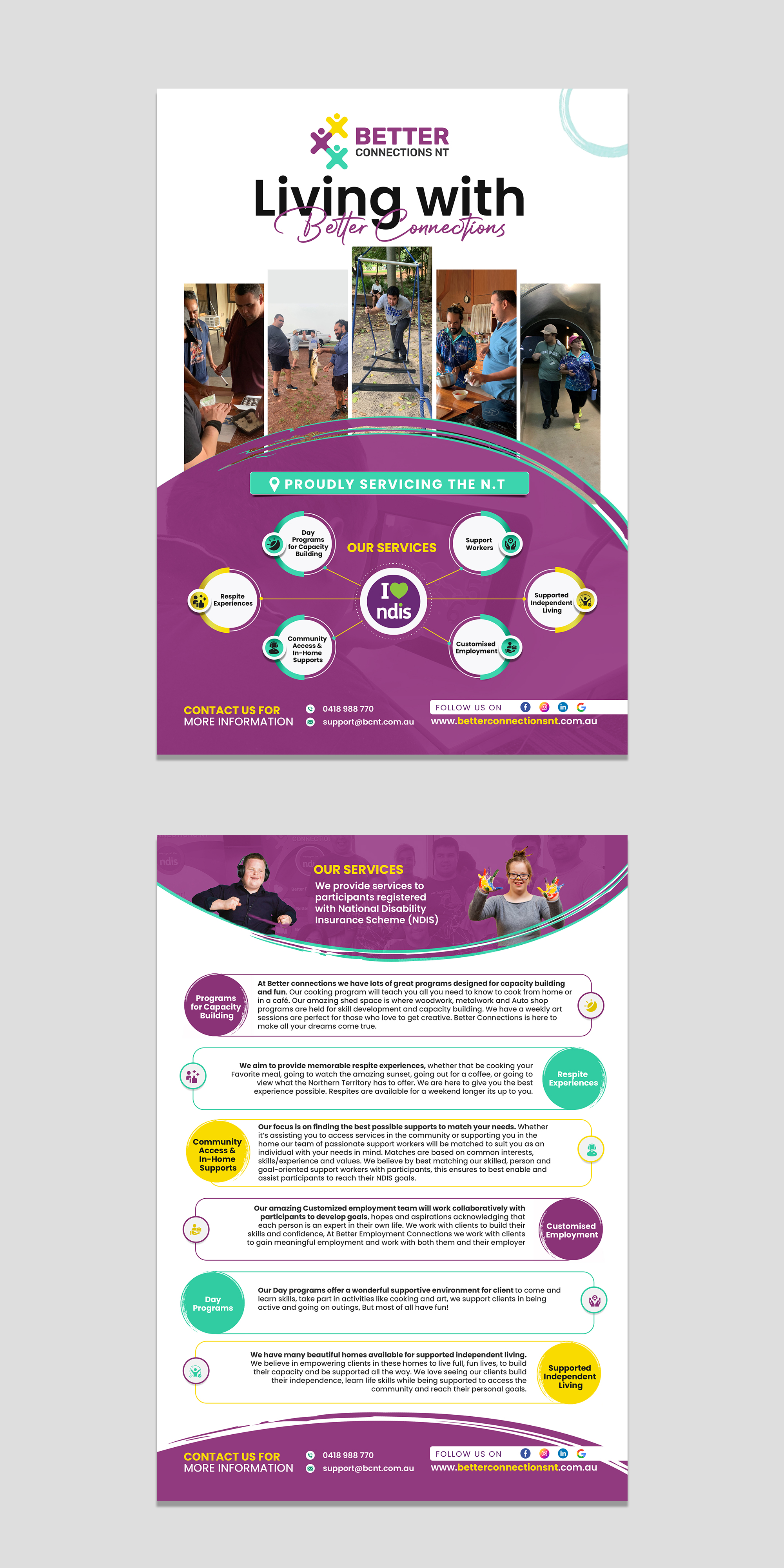 Flyer Design by debdesign for Better Connections NT | Design #32636411