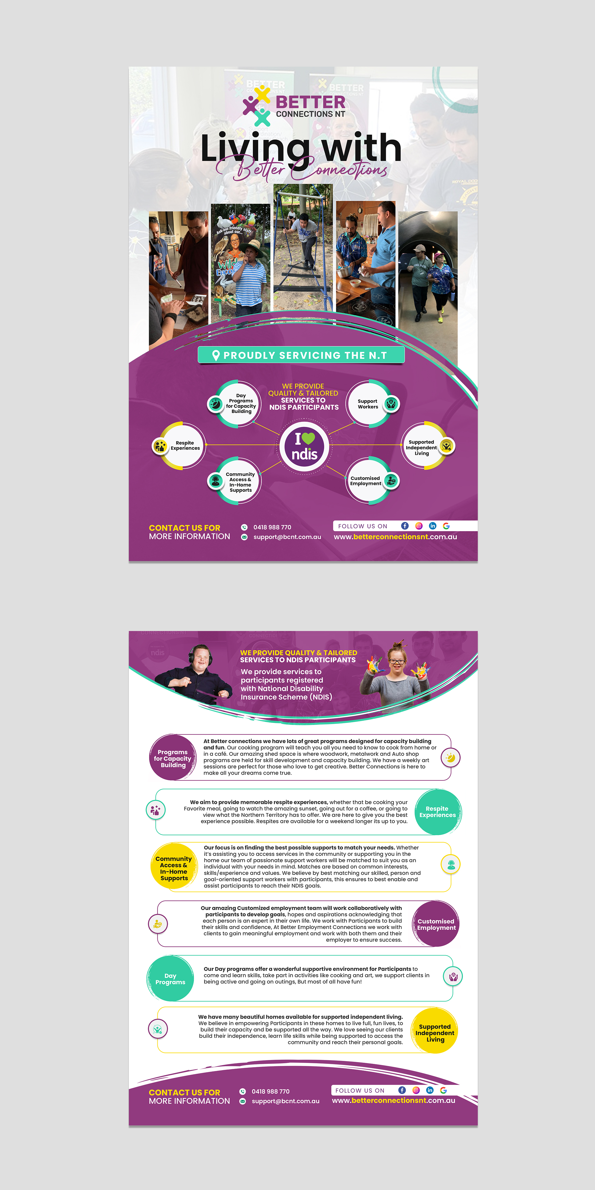 Flyer Design by debdesign for Better Connections NT | Design #32638494