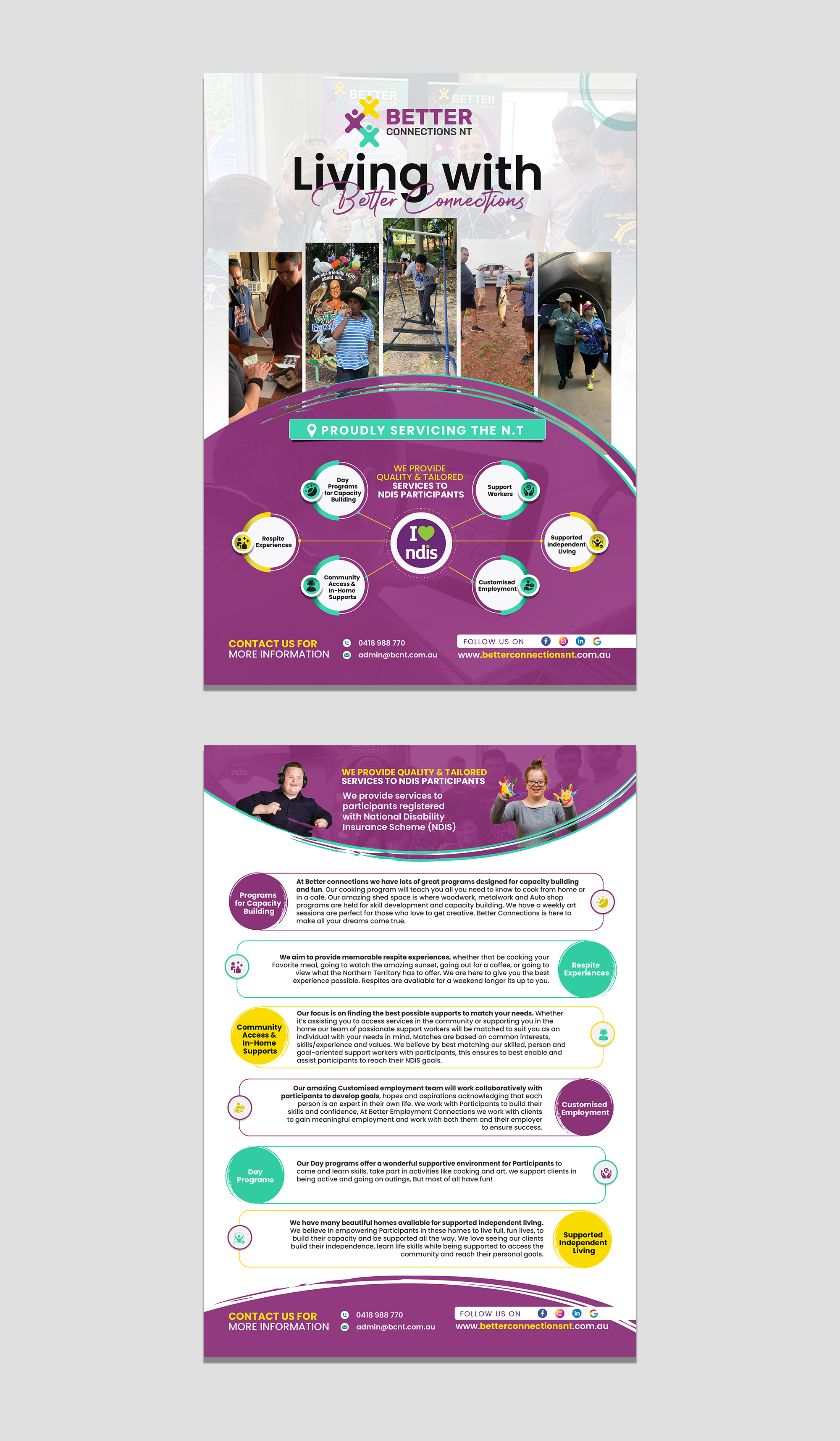 Flyer Design by debdesign for Better Connections NT | Design #32643328