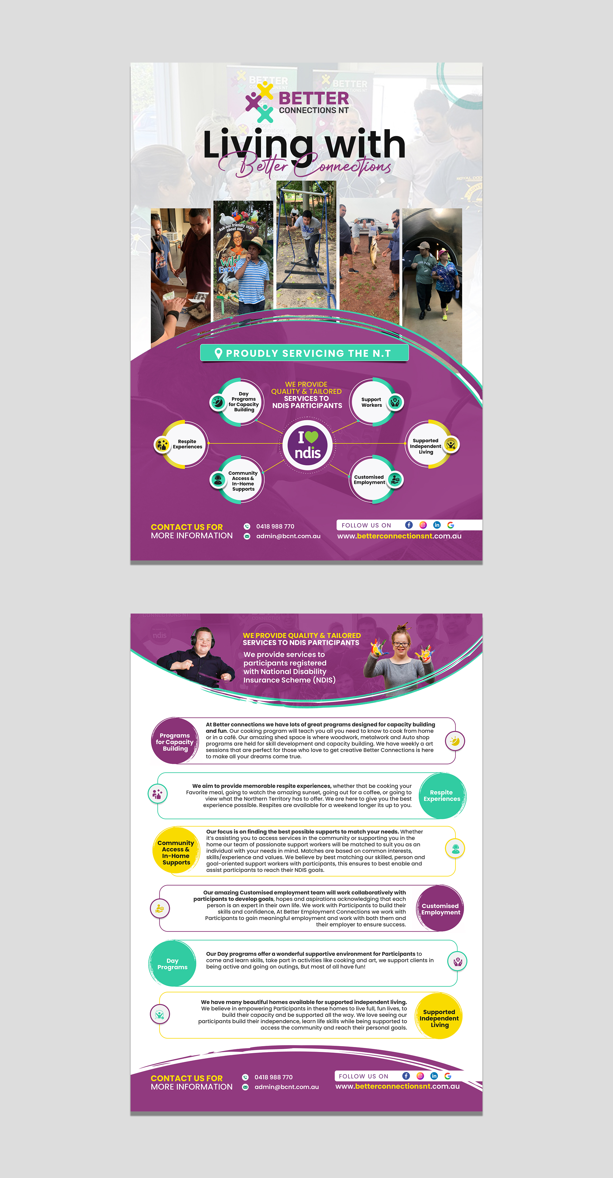 Flyer Design by debdesign for Better Connections NT | Design #32643596