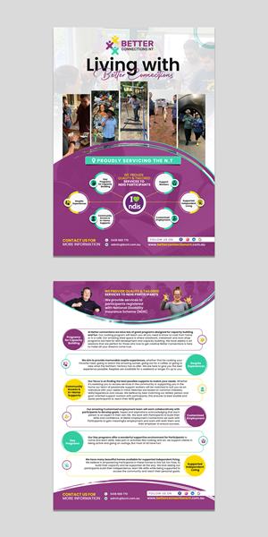 Flyer Design by debdesign for Better Connections NT | Design: #32644043