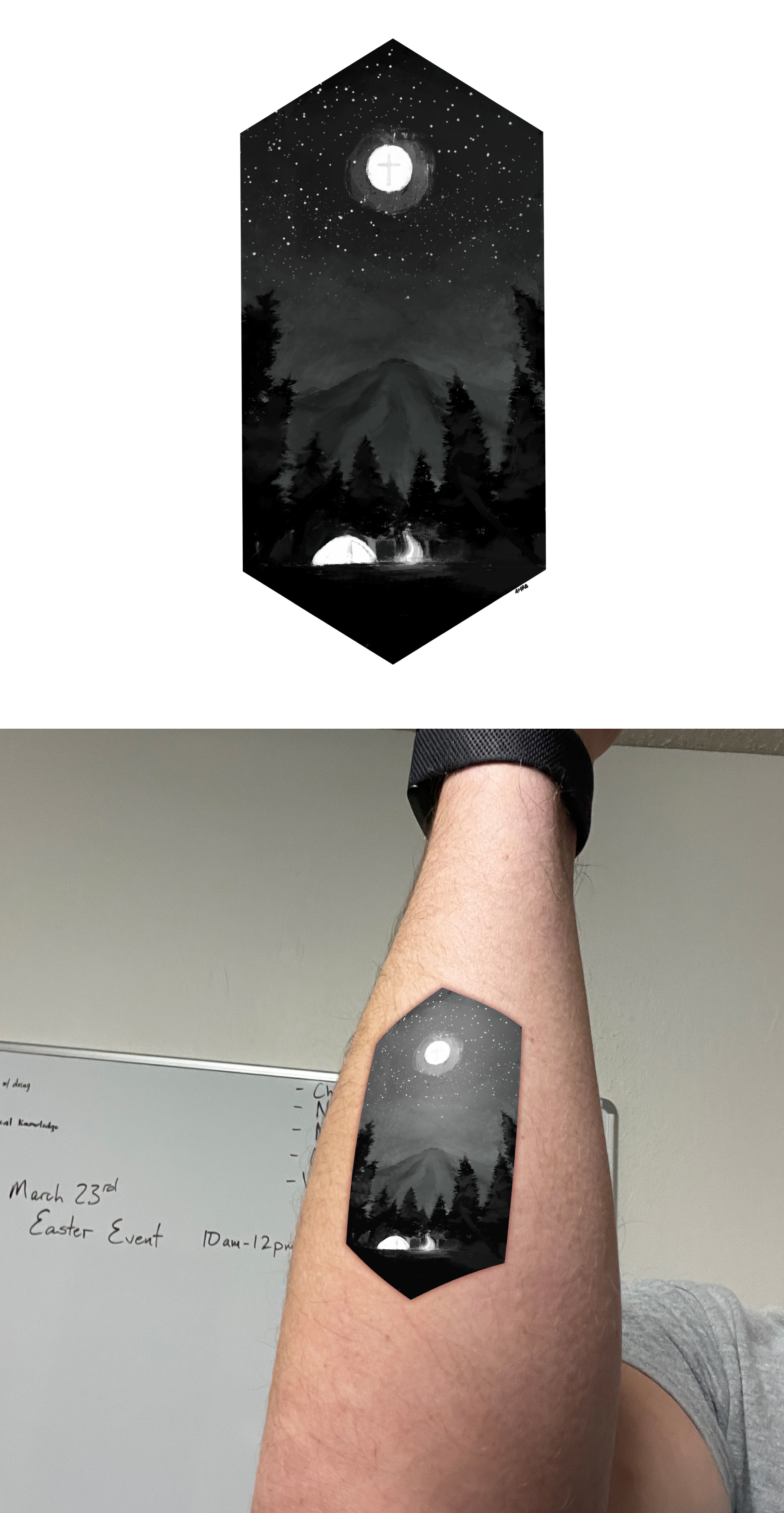 Diseño de Tatuaje por ANRA para este proyecto | Diseño #32619373