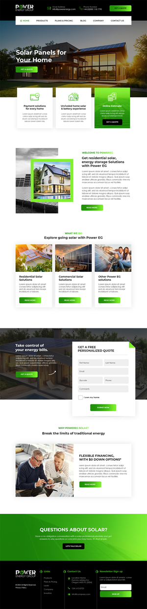 Web Design par MAHABA pour ONEELEVEN | Design : #32583173