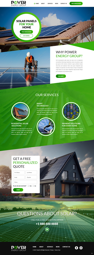 Web Design par pb pour ONEELEVEN | Design : #32583374