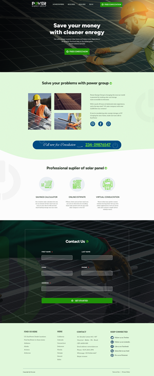Web Design by Faizan Qadir for ONEELEVEN | Design #32610883