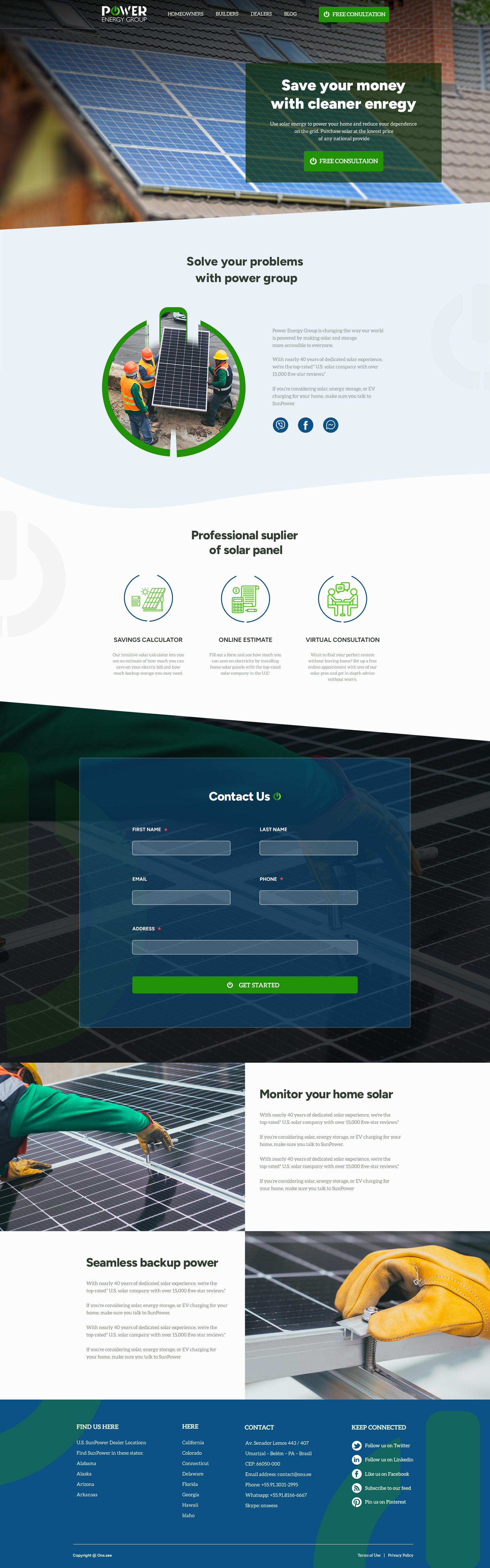 Web Design by Faizan Qadir for ONEELEVEN | Design #32613519