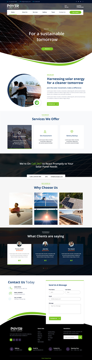 Web Design par Andrew Asiimwe pour ONEELEVEN | Design : #32621851