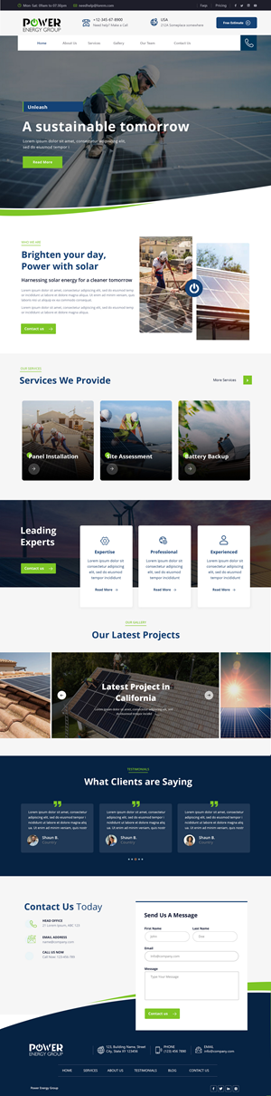 Diseño Web por Andrew Asiimwe para ONEELEVEN | Diseño: #32621855