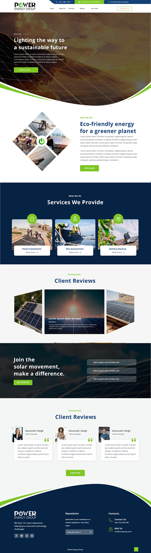 Web Design par Andrew Asiimwe pour ONEELEVEN | Design : #32621863