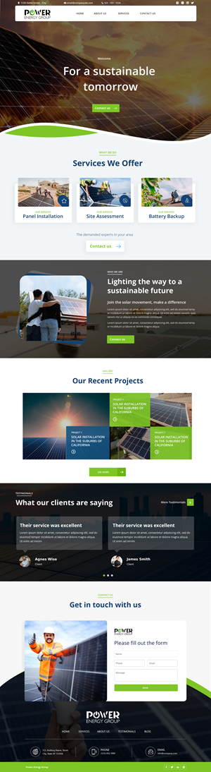 Web Design par Andrew Asiimwe pour ONEELEVEN | Design : #32621867