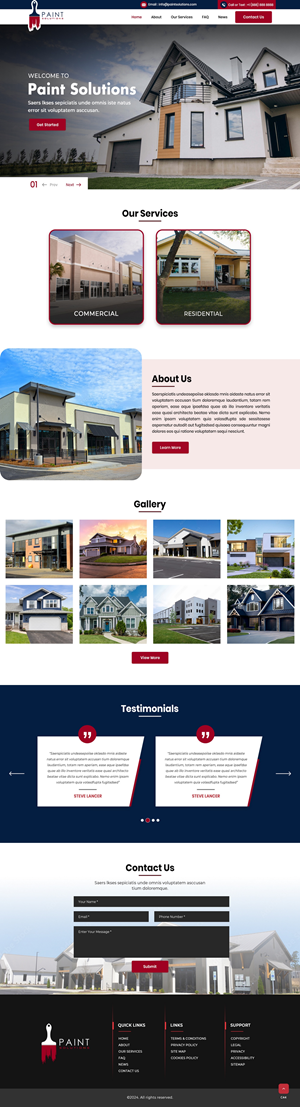 Web Design par pb pour ONEELEVEN | Design : #32583345