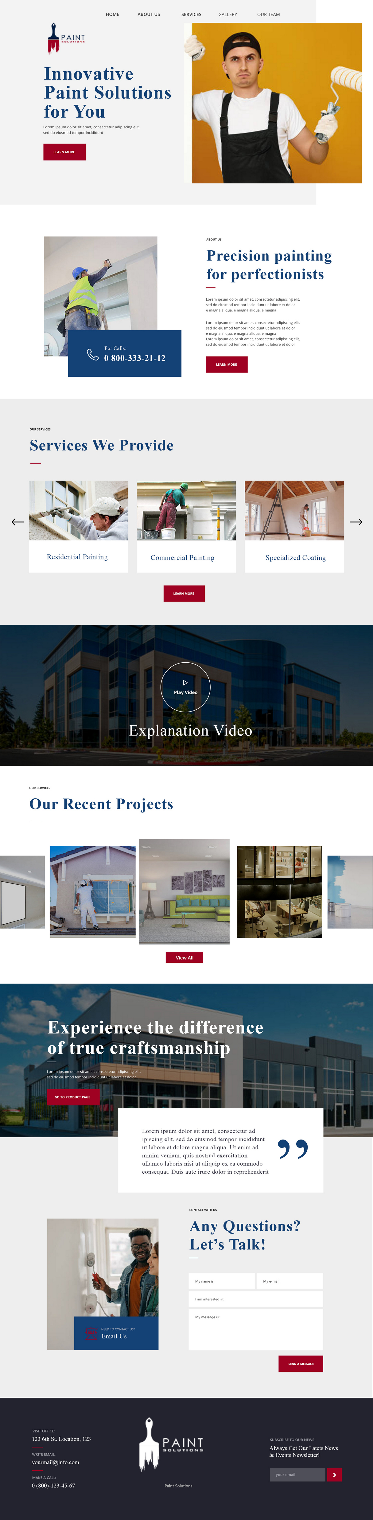 Web Design by Andrew Asiimwe for ONEELEVEN | Design #32622126