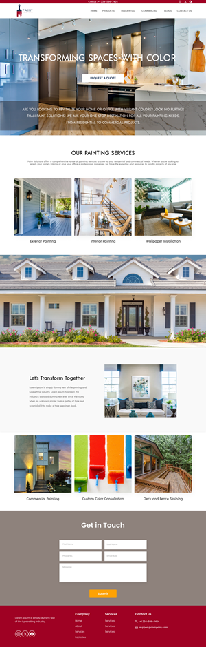 Web Design par GraphicSujit pour ONEELEVEN | Design : #32623154