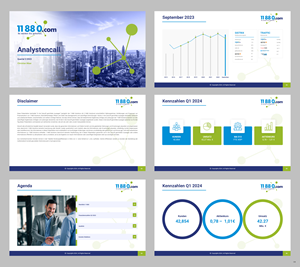 PowerPoint Design by pb for 11880 Internet Services AG | Design: #32591945