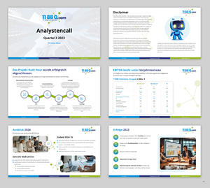 PowerPoint Design by pb for 11880 Internet Services AG | Design: #32591964