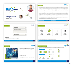 PowerPoint Design by pb for 11880 Internet Services AG | Design: #32599032