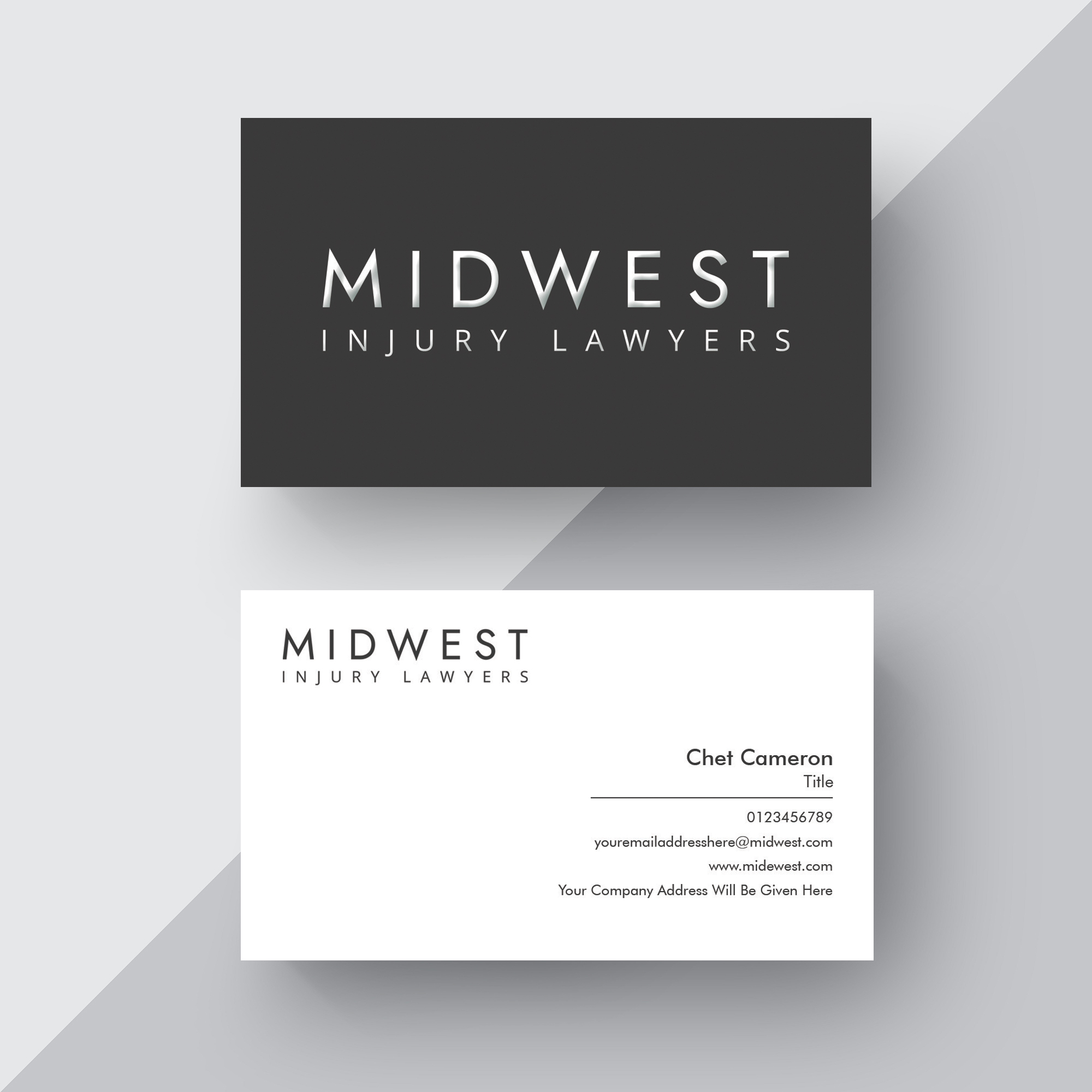 Business Card Design by Sarah Haroon for this project | Design #32602631