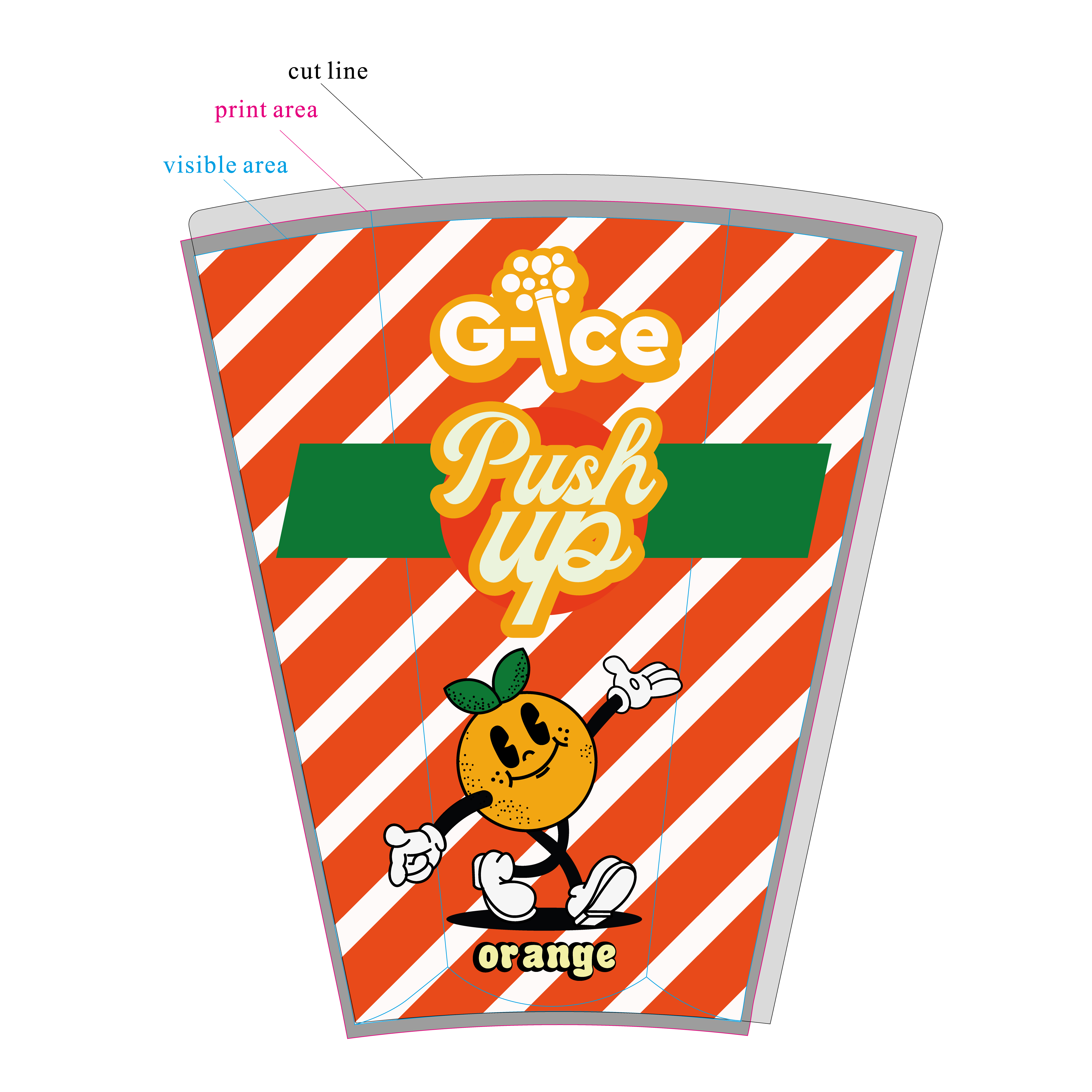 Design Emballage par Eve.A pour Greenlandice | Design #32624800
