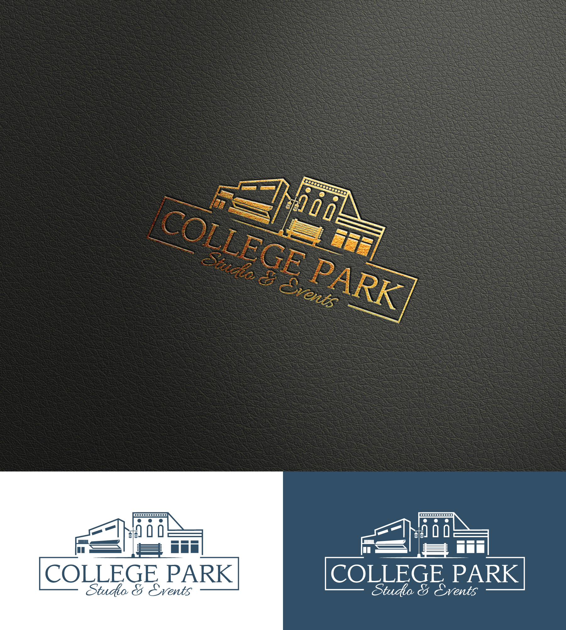 Logo Design by StromDesignHub for College Park Studio & Events | Design #32621405